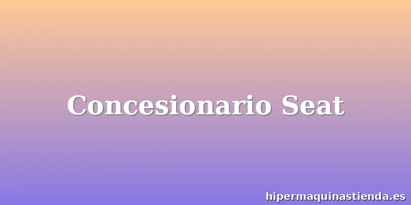 Concesionario Seat