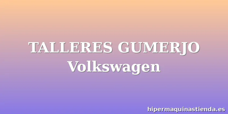 TALLERES GUMERJO Volkswagen