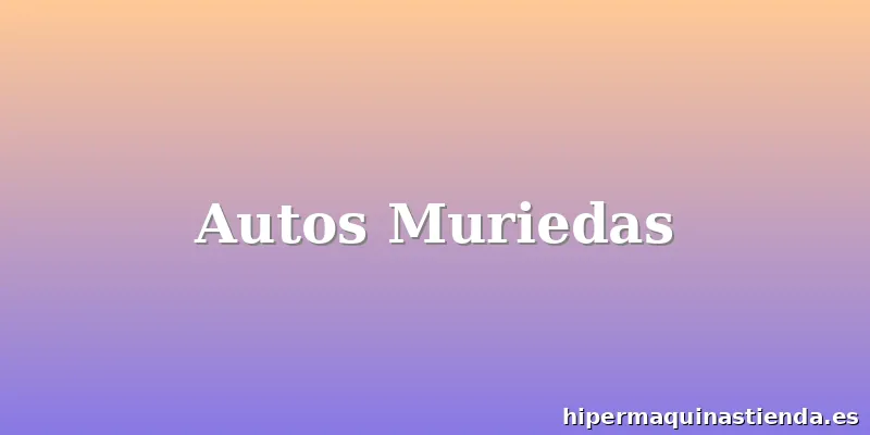 Autos Muriedas