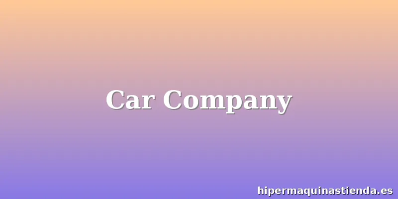 Car Company