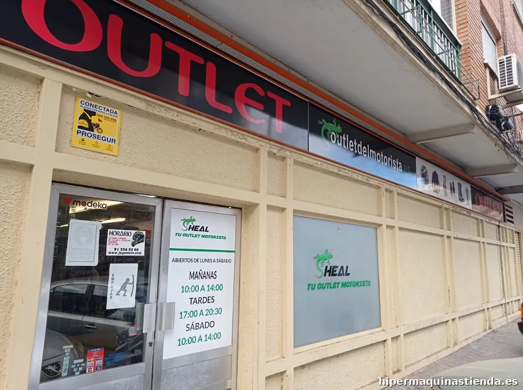 Outlet del Motorista Móstoles-cascos moto y mucho mas