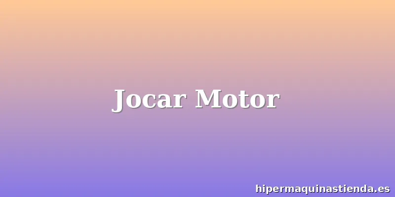 Jocar Motor