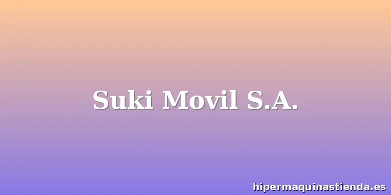 Suki Movil S.A.
