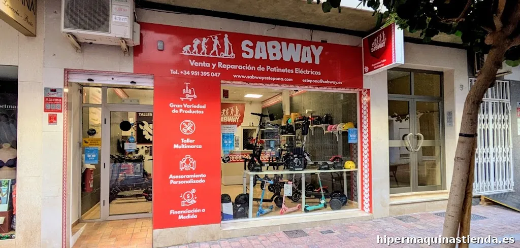 SABWAY Estepona, Tienda y taller de Patinetes eléctricos