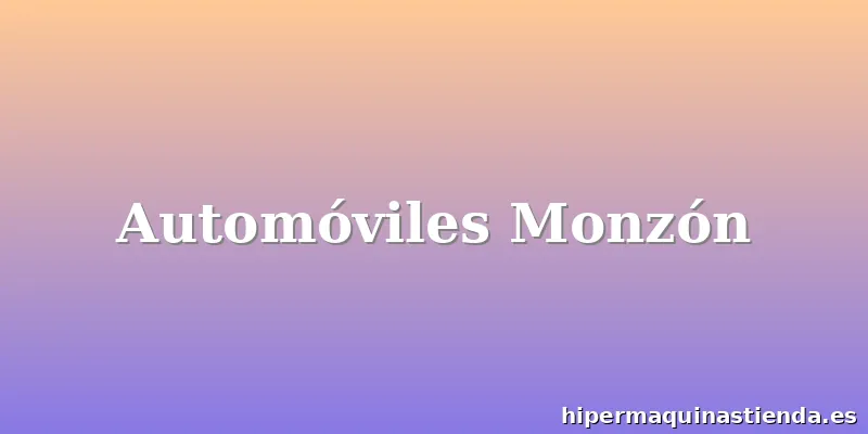Automóviles Monzón