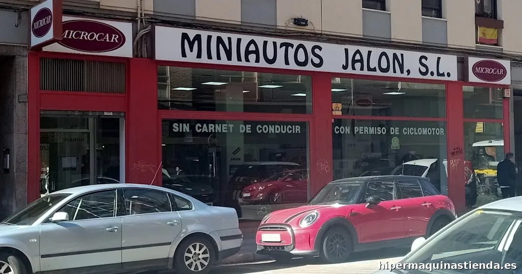 Coches Sin Carnet Zaragoza. Miniautos Jalón