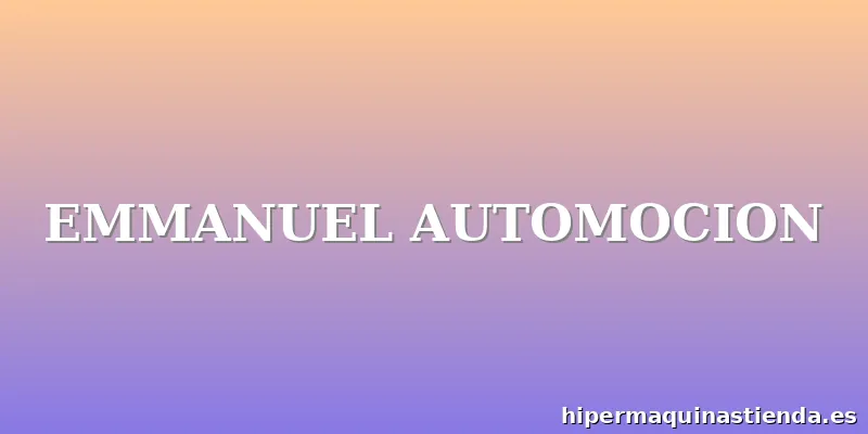 EMMANUEL AUTOMOCION