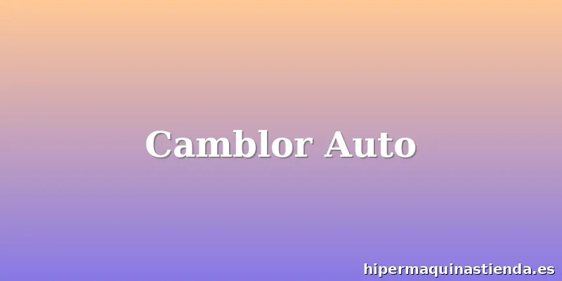 Camblor Auto