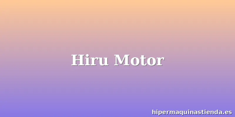 Hiru Motor