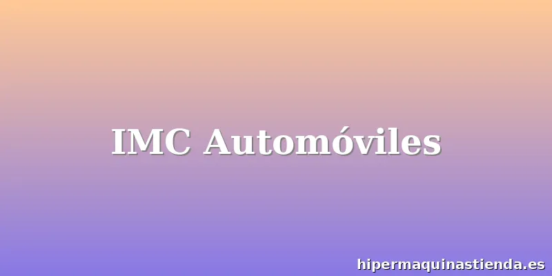 IMC Automóviles