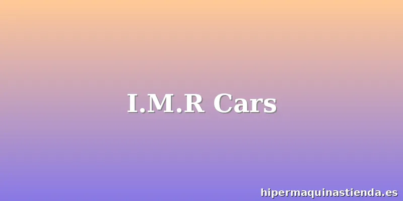 I.M.R Cars