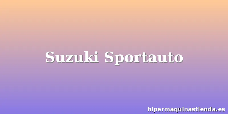 Suzuki Sportauto