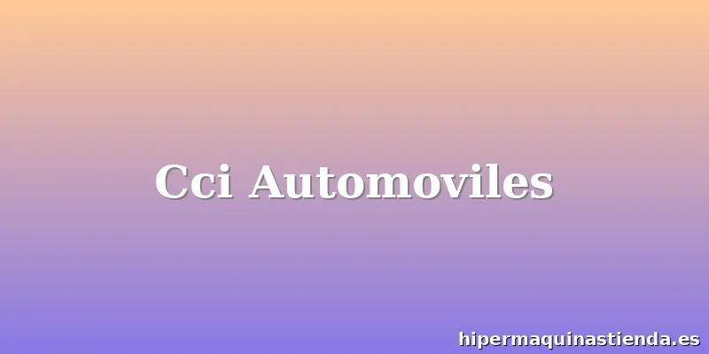 Cci Automoviles