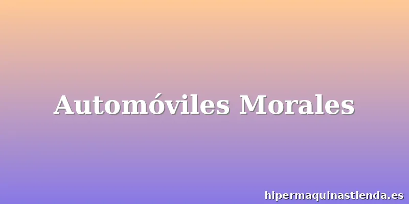 Automóviles Morales