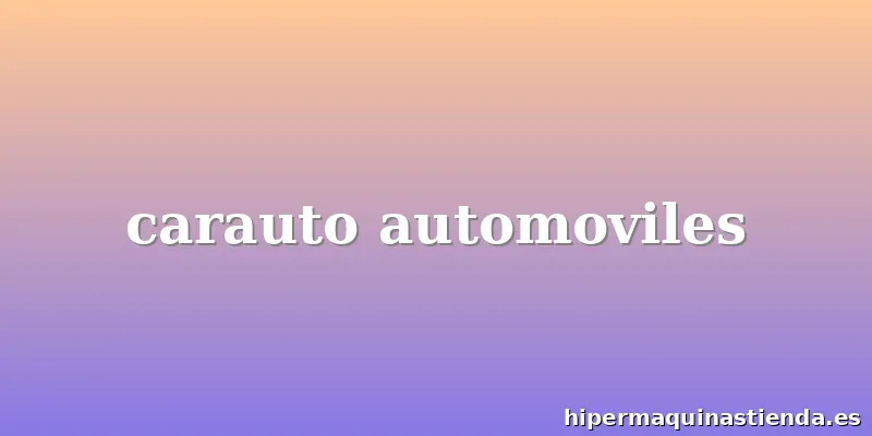 carauto automoviles