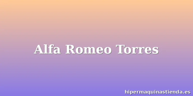 Alfa Romeo Torres