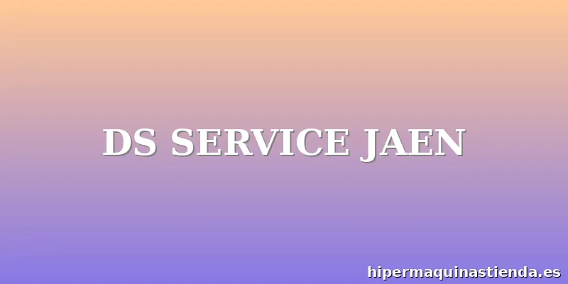 DS SERVICE JAEN