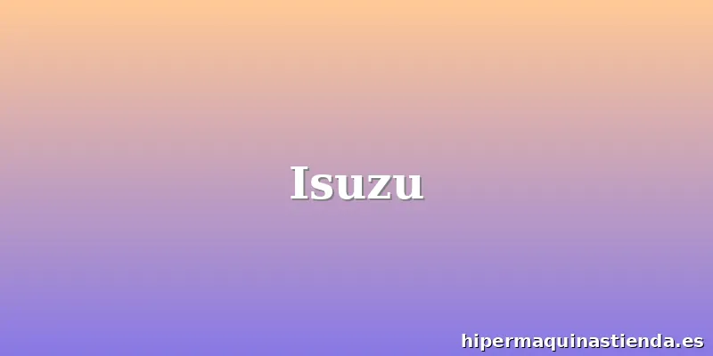 Isuzu