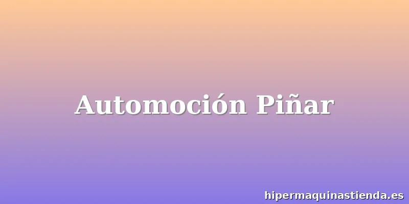 Automoción Piñar