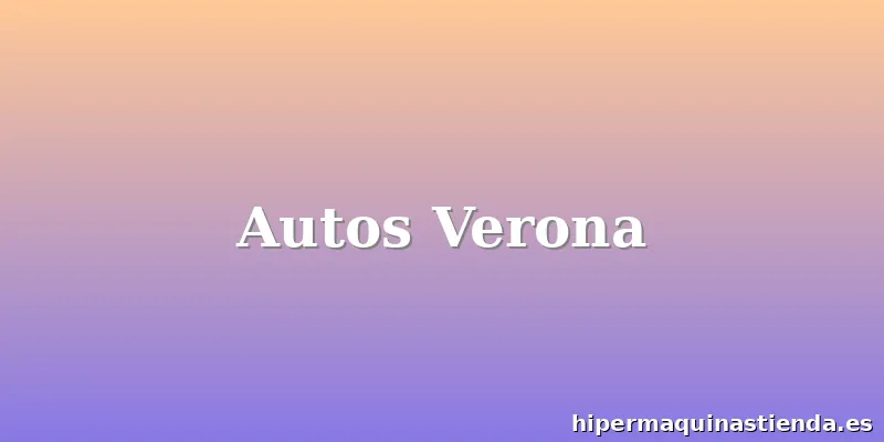 Autos Verona