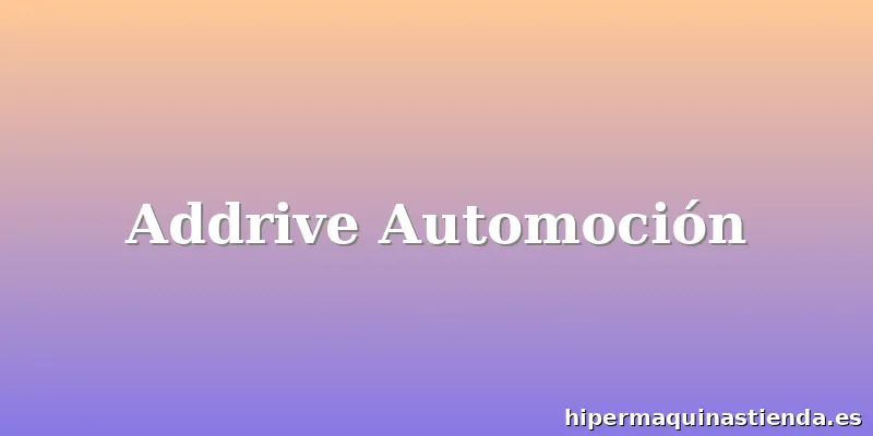 Addrive Automoción