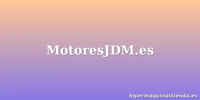 MotoresJDM.es