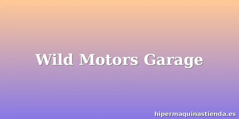 Wild Motors Garage