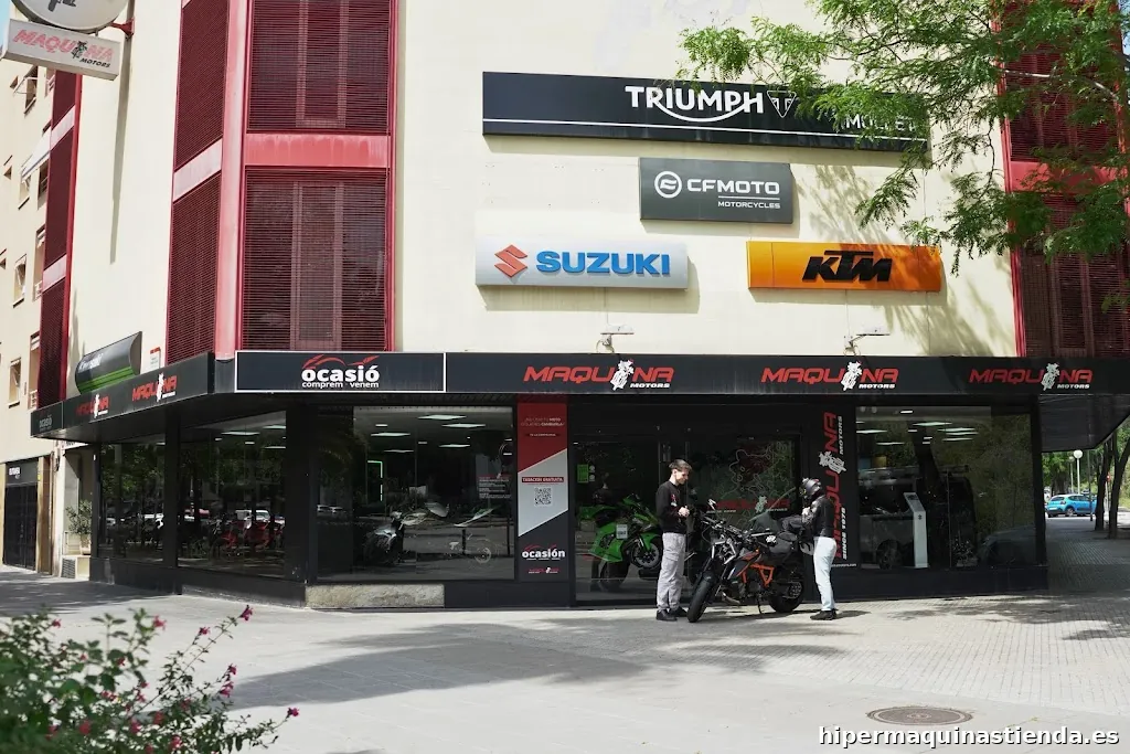 Maquina Motors • Concesionario KTM, Kawasaki, Suzuki, Triumph, CF Moto, Zontes y Motos de ocasión