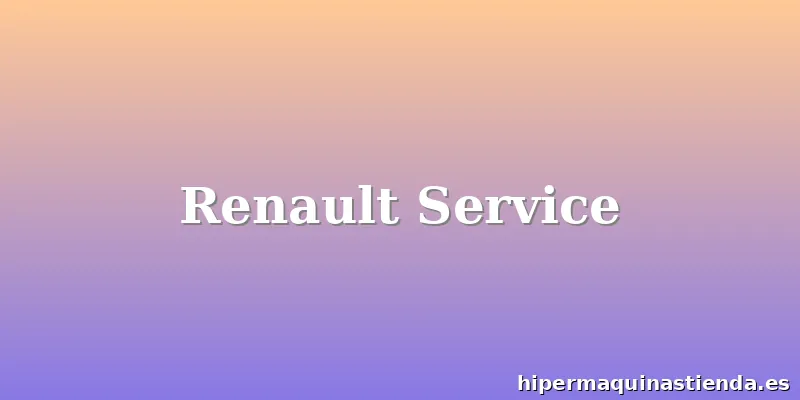 Renault Service