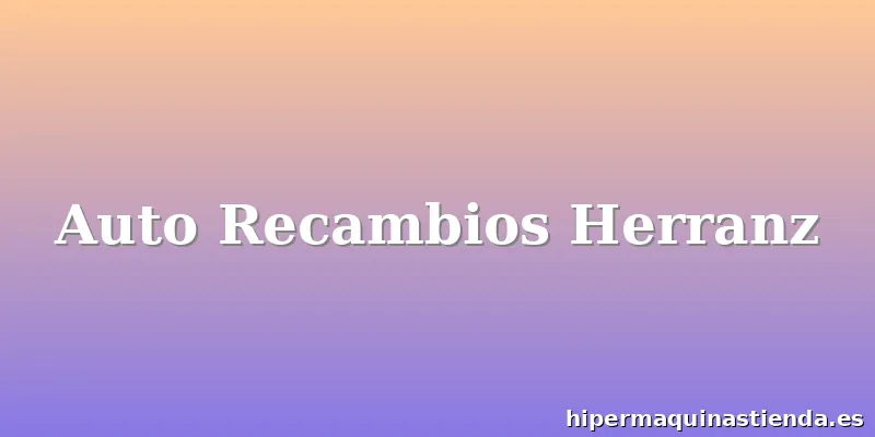 Auto Recambios Herranz