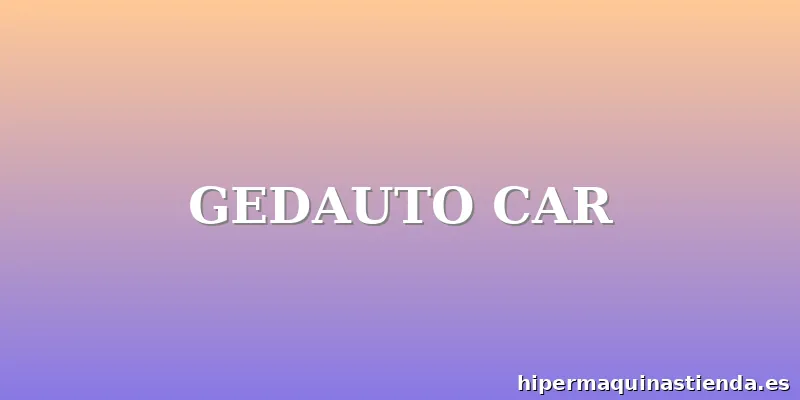 GEDAUTO CAR