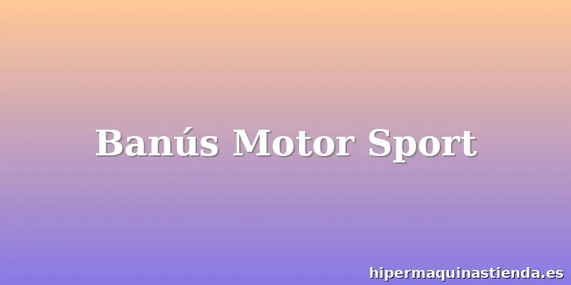 Banús Motor Sport