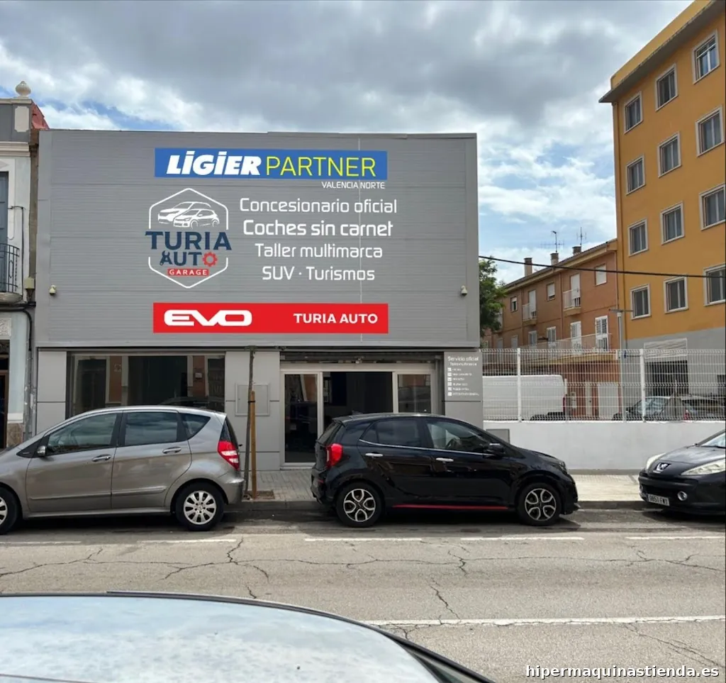 TURIA AUTO GARAGE - Concesionario oficial LIGIER Valencia | EVO y Taller Multimarca