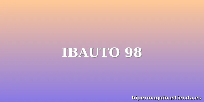 IBAUTO 98